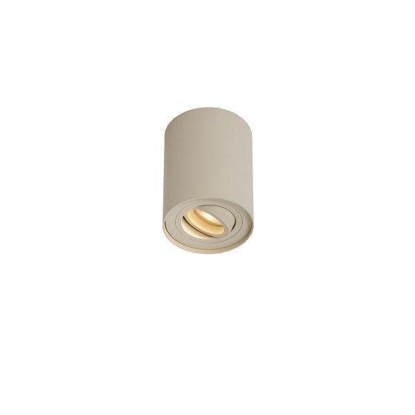 Modern, felületre szerelt spotlámpa bézs színben, GU10 50mm, forgatható és
dönthető - Rondoo Up