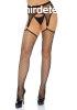 Leg Avenue Industrial Net Stockings With O Ring Attached Gar