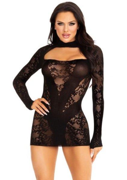 Leg Avenue Mini Dress and Gloved Sleeves