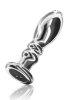 ToyJoy Buttocks The Slider Vibrating Metal Buttplug Medium S