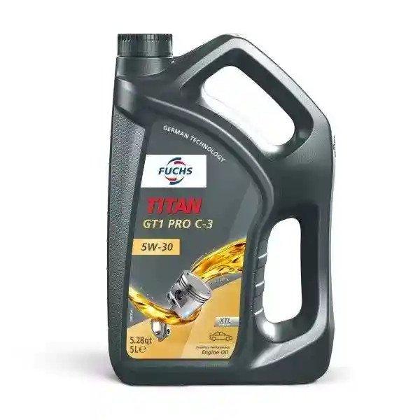 Fuchs Titan GT1 Pro C-3 5W-30 5L API SN ACEA C3 MB 229.52 VW 504/507 (motorolaj)