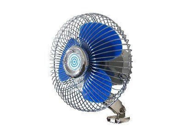 Ventilátor 12V fém nagy 6" AM4694