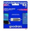 Goodram 64GB (USB-A 3.2, Type-C) ezst pendrive Artisjus mat