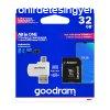 Goodram microSDHC 32GB Class 10 memriakrtya SD adapterrel,