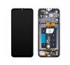 Samsung A146 Galaxy A14 5G fekete gyri LCD kijelz rintve