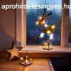 LED-es PVC ablakdekor - rnszarvas - 28 x 17 cm - 3 x AAA