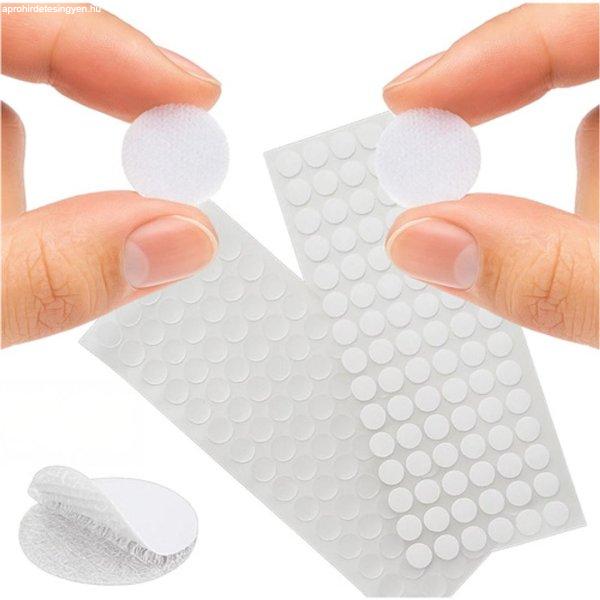 Kerek Öntapadós Tépőzár 18mm