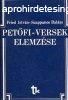 Petfi-versek elemzse - Fried Istvn-Szappanos Balzs