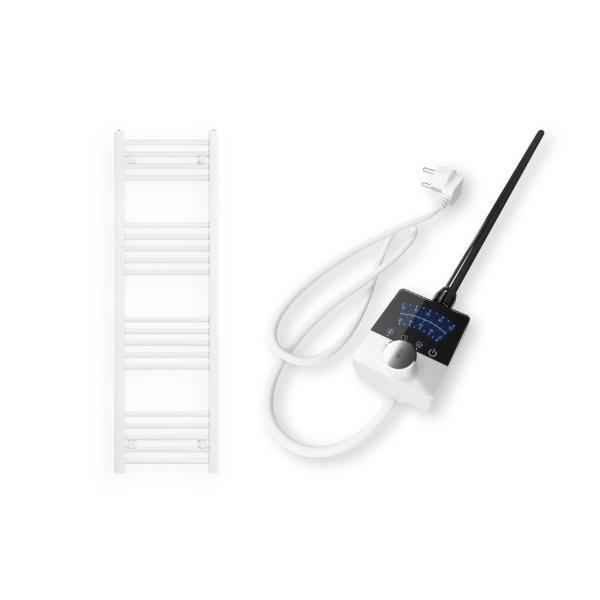 Törölközőszárító radiátor elektromos fűtőpatronnal 40 x 130 cm - Nero
Italia AF-13-400W (fehér)