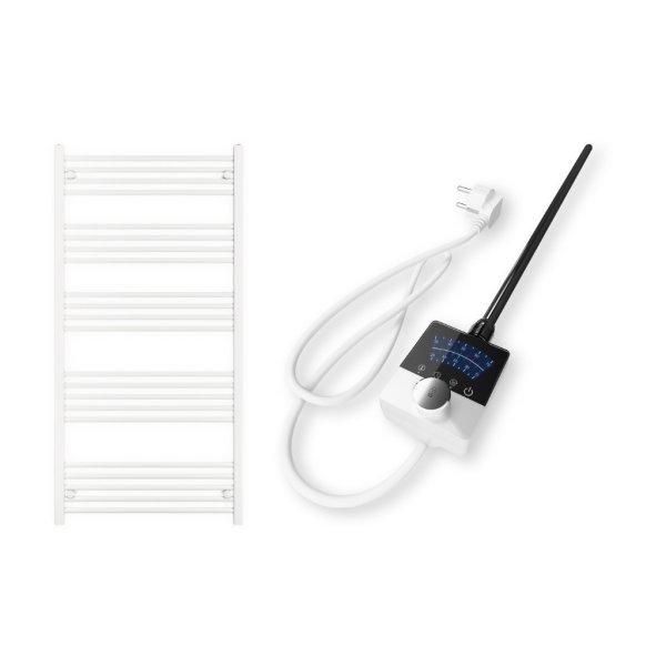 Törölközőszárító radiátor elektromos fűtőpatronnal 75 x 150 cm - Nero
Italia AF-13-600W (fehér)
