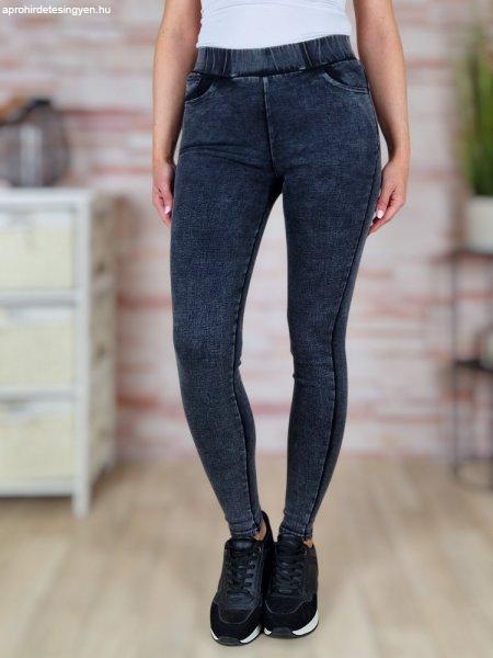 Push-up, farmerhatású, gumis derekú nadrág S-XXL-ig