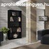 Baltrum R80 polcos szekrny, 80x182x30 cm, fekete
