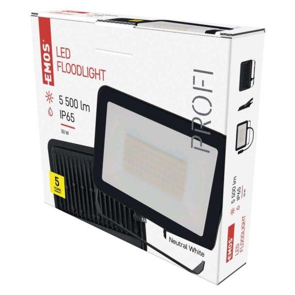 EMOS ZS2642, LED reflektor INOVO 50W 5500lm IP65 természetes fehér