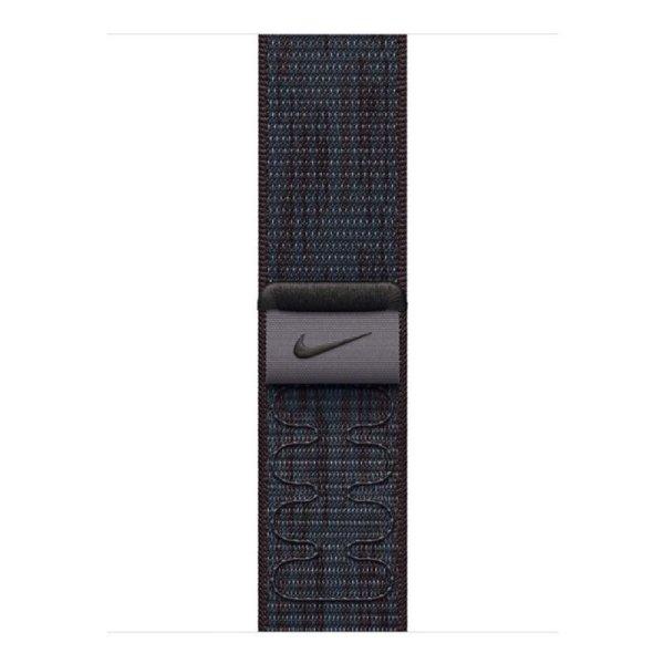 Apple Watch 46mm Black/Blue Nike Sport Loop