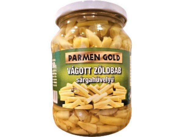 Parmen Gold 720ml Sárgahüvelyű Zöldbab, vágott