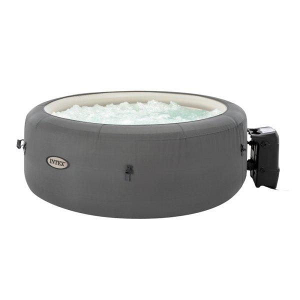 INTEX SimpleSpa Deluxe jacuzzi, 4 személyes, kerek, D196 x 66 cm, szürke
(28484EX)
