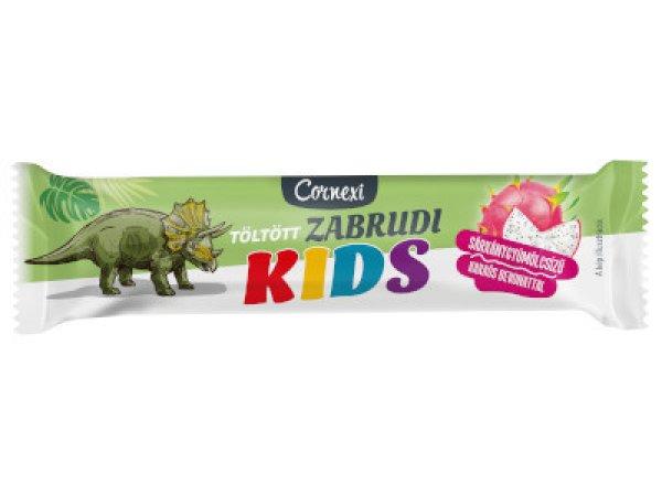 Cornexi KIDS Rudi 30g Sárkánygyümölcs-málna kakaós bevonat