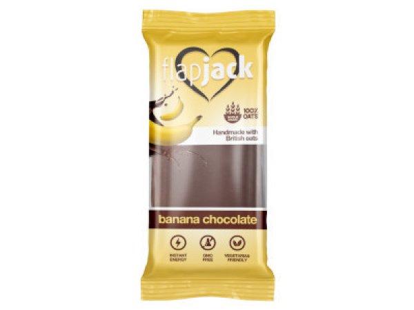 Flapjack zabszelet 100g Banán-csoki