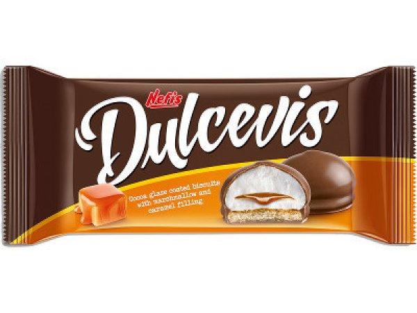 Nefis Dulcevis keksz 70g Karamellás-pillecukros