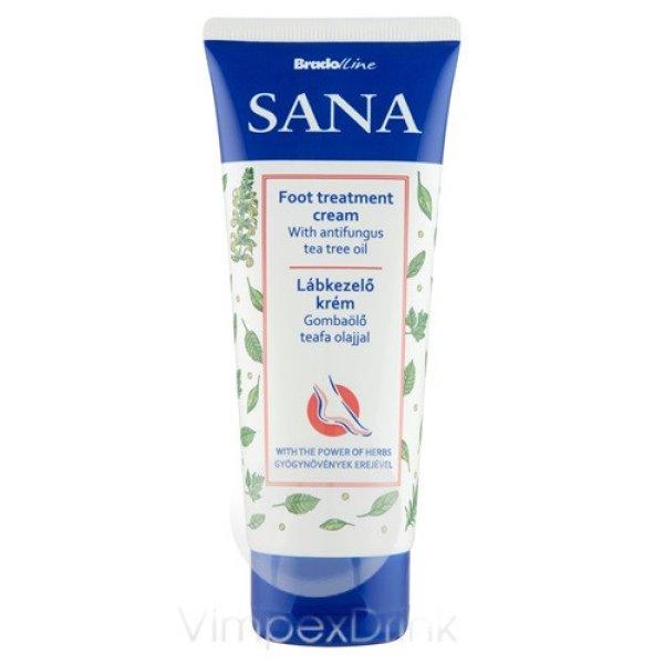 Sana lábkezelő krém 100ml gombaölő teafa olajjal