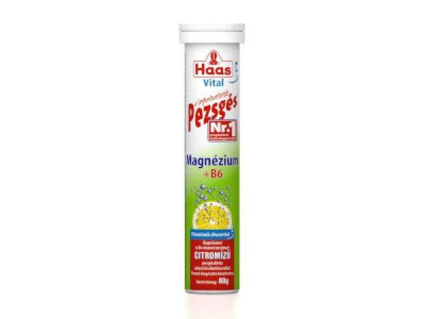 Haas pezsgőtabletta 80g Magnézium