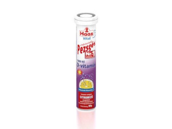 Haas pezsgőtabletta 80g D-vitamin