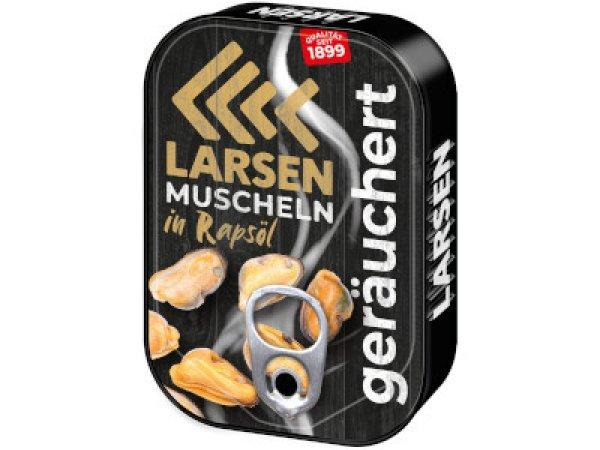 Larsen kagyló 110g Füstölt