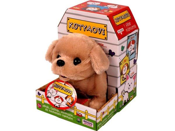 Sétáló Golden retriever kutyus - 20 cm
