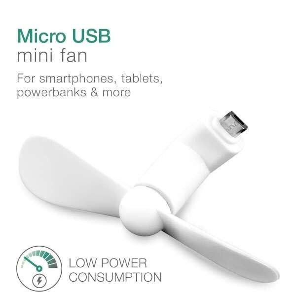 Digifan	-	Mini hordozható USB ventilátor mobilhoz