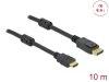 DeLock Active DisplayPort 1.2 to HDMI Cable 4K 60Hz 10m Blac