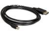 DeLock Cable Mini Displayport 1.2 male > Displayport male