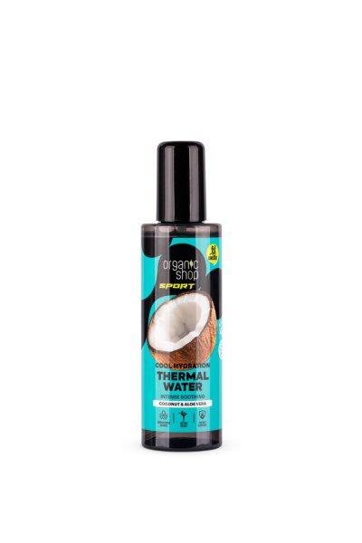 Organic Shop “cool hydration” termál testpermet kókuszvízzel és aloe
verával 200 ml