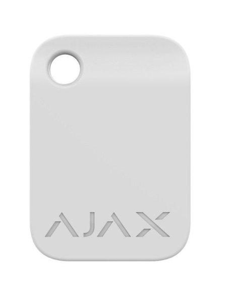 AJAX Pass kulcstartóra akasztható proximity azonosító; 10 db; fehér