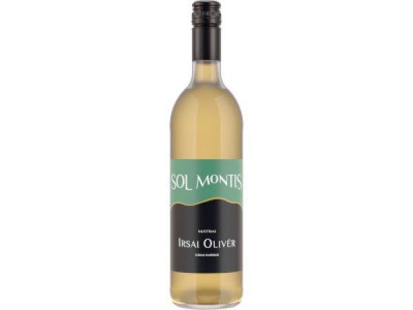 Sol Montis 0,75l Irsai Olivér fehér száraz DRS X