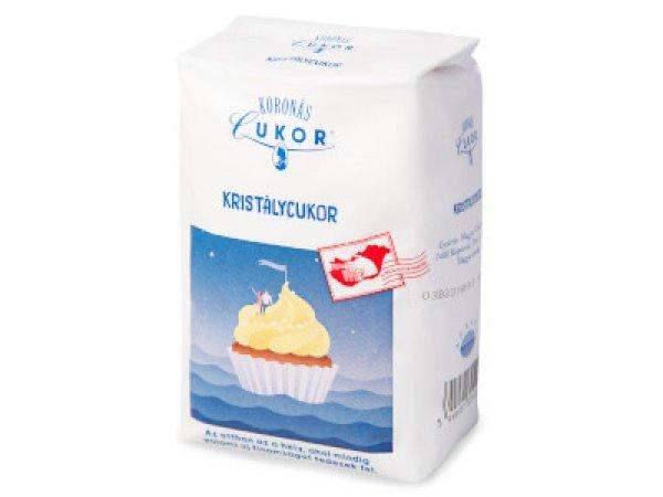 Koronás Cukor 1kg Kristálycukor