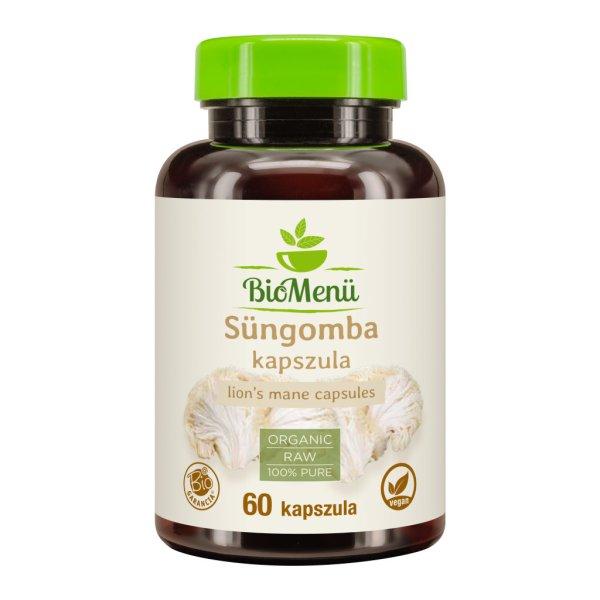 BioMenü bio süngomba kapszula 60 db