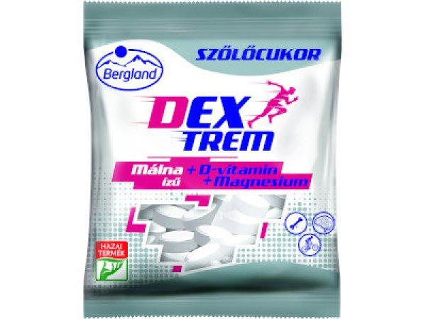 Bergland Dextrem szőlőcukor 70g Málna ízű