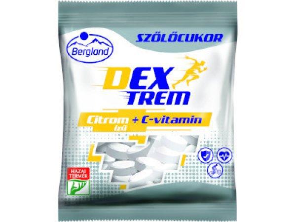 Bergland Dextrem szőlőcukor 70g Citrom ízű