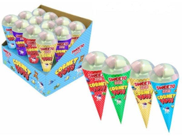 Sweeto Cornet Tojs 18g