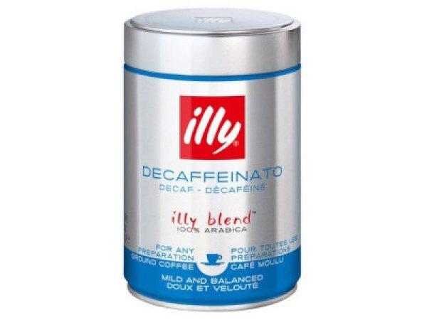 illy 250g Decaffeinato - koffeinmentes őrölt kávé