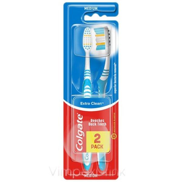 Colgate fogkefe Extra Clean duo r