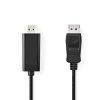 Nedis CCGL37100BK10 Displayport dug - HDMI dug kbel 1080p