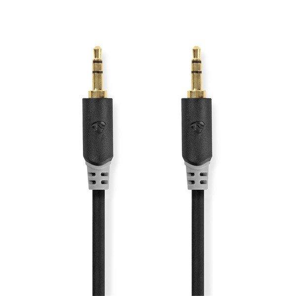 Nedis CABW22000AT30 sztereo audió kábel 3,5mm sztereo jack dugó - dugó,
aranyozott, 3 m