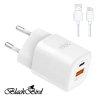 BLACKBIRD Hlzati Adapter ZCD-015B-AC GAN 33W + USB/Type-C 