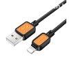 HOCO X108 adatkbel (USB - lightning, 2,4A, gyorstlt, 100c