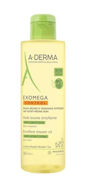 A-DERMA Bőrpuhító tusolóolaj atópiás ekcémára hajlamos száraz bőrre
Exomega Control (Emollient Shower Oil) 200 ml