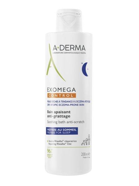 A-DERMA Nyugtató hatású fürdőkészítmény Exomega (Soothing Bath) 200 ml