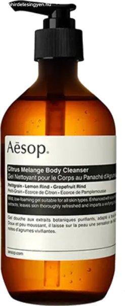 Aesop Gyengéd tisztító testzselé citrus illattal (Citrus Melange Body
Cleanser) 500 ml – adagolóval