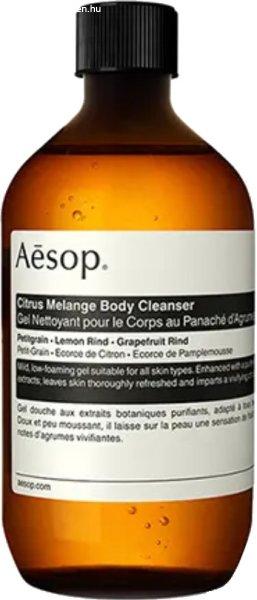 Aesop Gyengéd tisztító testzselé citrus illattal (Citrus Melange Body
Cleanser) 500 ml kalabân topi