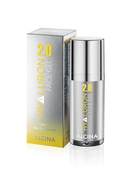 Alcina Hidratáló és ránctalanító arczselé Hyaluron 2.0 (Face Gel) 30 ml